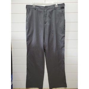 Nike Golf dri-fit mens size 34/32 dark gray pants front and back pockets stretch